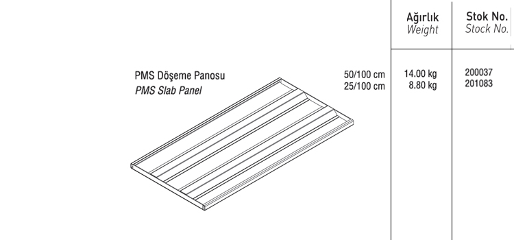 PMS DÖŞEME PANOSU