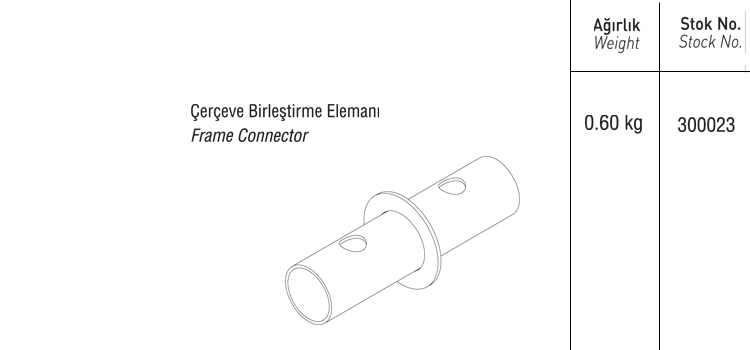 ÇERÇEVE BİRLEŞTİRME ELEMANI