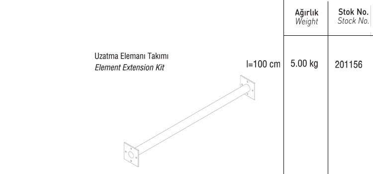 UZATMA ELEMANI TAKIMI