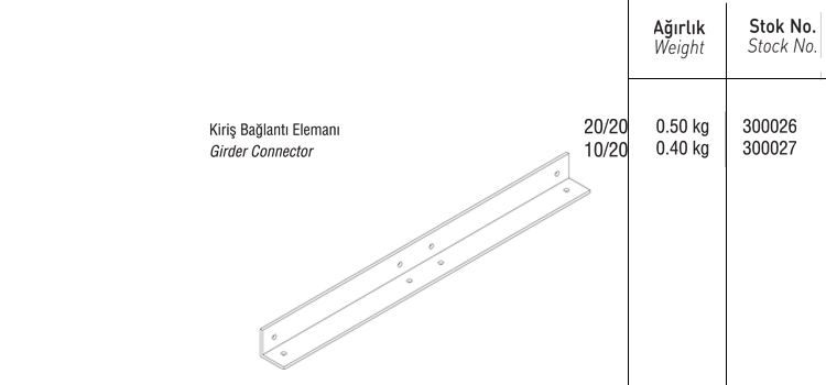 KİRİŞ BAĞLANTI ELEMANI