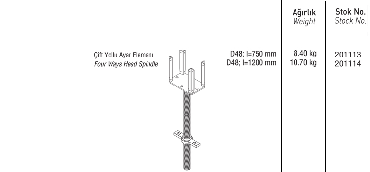 ÇİFT YOLLU AYAR ELEMANI